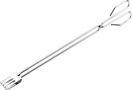 EUROXANTY Pinzas para Barbacoa | Acero Inoxidable | Pinzas para Cocina | Pinza con Pala Larga | Resistentes al calor | Fáciles de Manejar y Lavar 55 cm