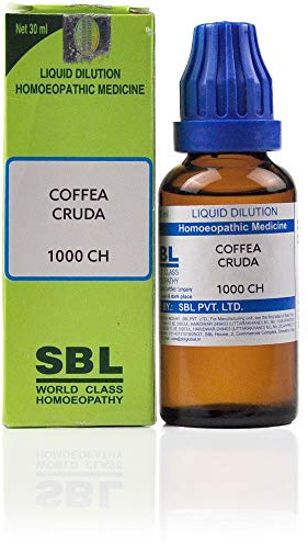 SBL Homeopathic Coffea Cruda 1M (1000 CH) (30ml)