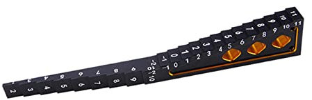 KEEDA RC Car Chassis Ride Height Gauge Höhe Lineal Höhenmesser Messgerät Für 1/10 1/14 1/16 Fernbedienung Modellautos Rennwagen