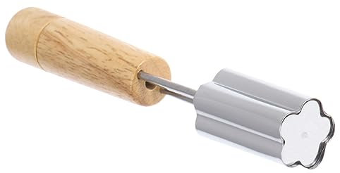 EXCEART Moldes De Acero Inoxidable Para Galletas Bizcochos Cortadores De Fruta Moldes Repujados Utensilios De Repostería Para Bricolaje Forma De Flor