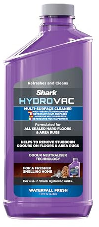 Shark HydroVac Multi-Oberflächenreiniger, Nachfüllpackung, 1 l, mit Geruchsneutralisierer, Hartboden-Reinigungslösung, kompatibel mit Shark HydroVac Hartbodenreiniger WD210 & WD110, 5320NU200EUUK