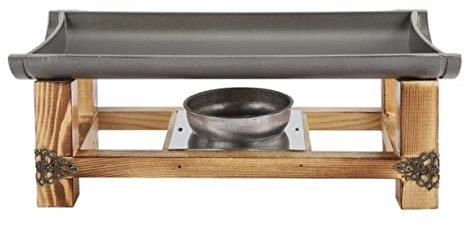 Camping Grill Träkol Kolgrillar Grilltallrik Med Bärbar Spis Utomhusbakställ För Matlagning BBQ-bricka Grilltallrik Campinggrill Picknickgrill(30cm)