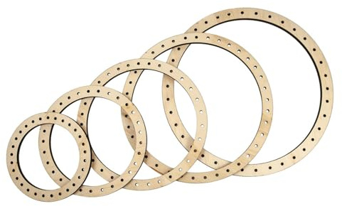tuwiwol Telai per arazzi artistici in legno, sciarpe e cappelli fatti a mano, realizzati in modo semplice con telai leggeri. Lavoro a maglia adatto sia per adulti che per bambini. Offre un'attività