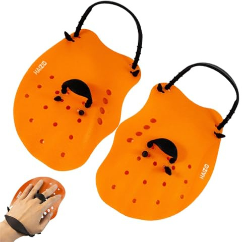 Palas de natación,Paletas de natación de silicona para niños ajustables - Equipo reutilizable para adultos para entretenimiento, ayudas reutilizables para niños para parque acuático