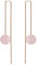 Liebeskind Berlin Ohrringe aus Edelstahl mit Rosenquarz IP Roségold LJ-0566-E-50, Standard