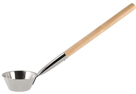 Rento x Harri Koskinen Glossy Steel Sauna Ladle