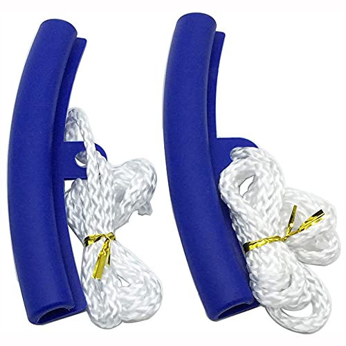 ANCLLO 2 Pack Motorcycle Wheel Rim Protector Changing Tyre Tire Wheel Rim Edge Protectors-Blue