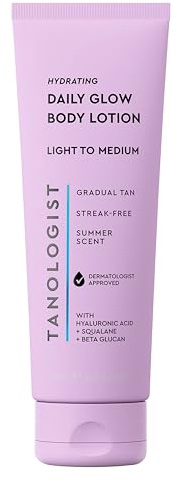 Tanologist Hydrating Daily Glow Gradual Self-Tanning Lotion, Fair - Medium, 250ml