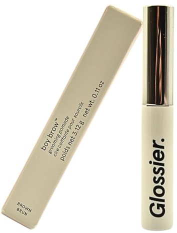Glossier Boy Brow Volumizing Eyebrow Gel-Pomade - Brown - Medium-Dark Brown