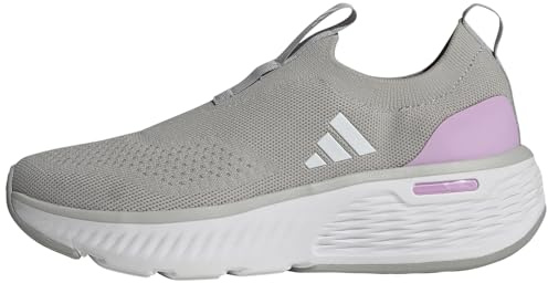 adidas Damen Cloudfoam Go Sock Shoes Schuhe, Grey Two/Cloud White/Bliss Lilac, 38 2/3 EU