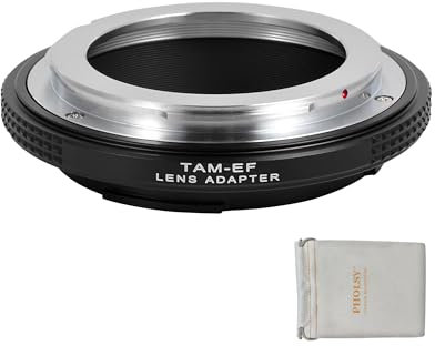 PHOLSY Objektivadapter Manueller Fokus Kompatibel mit Tamron ADAPTALL-2 Mount Objektiv auf Canon EOS EF EF-S Mount Kameragehäuse, Tamron auf EF, Tamron auf EOS