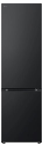 LG GBV7280AEV, Klasse A, 387 L, Kühl-Gefrierkombination mit FlatDoor-Design, Total NoFrost, DoorCooling+, Variables Ablagefach für XXL-Stauraum, 67.5 x 59.5 x 203cm ꟷ Essence Black Steel