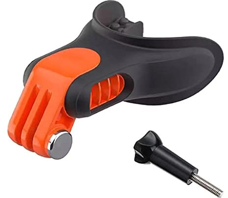 Juego de montaje en boca, accesorios de cámara de acción, soporte de dientes para cámaras deportivas 10, 9, 8, 7, 6, 5, 4, 3, 2, 1