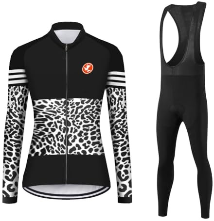 UGLY FROG Radbekleidung Langärmeliges warmes Damen Wollfutter Radhose mit Kissen 20D Gel