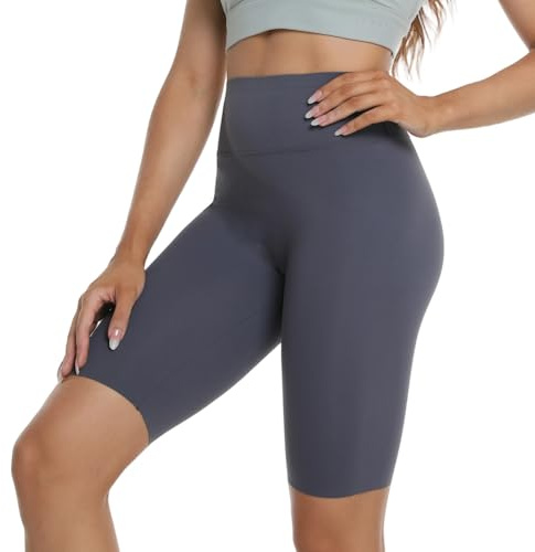 VanKee Short Yoga Taille Haute pour Femme, Respirant Cycliste Pantsalon