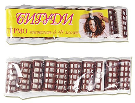 10x Thermolockenwickler Set Ø 2,3cm / 6,3cm lang Thermo Locken Wickler, Lockenwickler