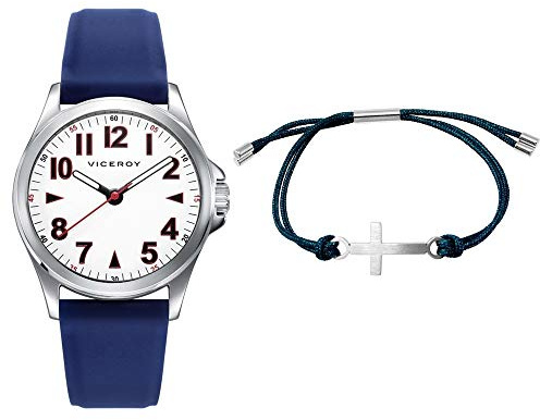 Reloj Viceroy Niño Pack 42397-04 + Pulsera Cruz