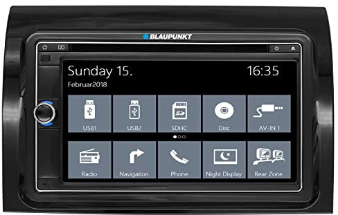 Blaupunkt Camper 690 DAB D8 - Navigation mit Bluetooth/TMC/USB/DVD/SD für FIAT Ducato ab 21