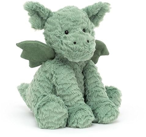 Jellycat Fuddlewuddle Dragon Medium - L: 8 cm x l: 10 cm x h: 23 cm