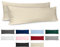 Kissenbezug 40x145 Baumwolle Renforcé (2er-Set) - Beige - Dicht gewebt mit 57 Fäden/cm² - Kissenbezug 40 x 145 cm - Oeko Tex Zertifiziert - Dreamzie