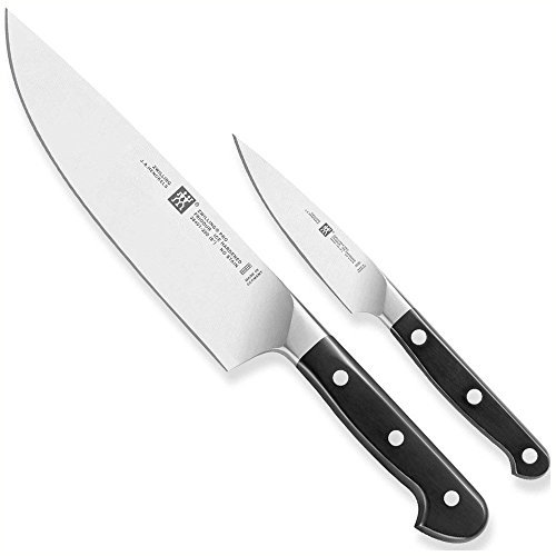 Zwilling Messerset ZWILLING Pro Rostfreier Spezialstahl, Zwilling Sonderschmelze, aus einem Stück geschmiedet, eisgehärtete Klinge ZWILLING Pro