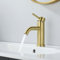 Decaura Wasserhahn Bad Gold Waschtischarmatur Armatur Badzimmer für kleines Waschbecken