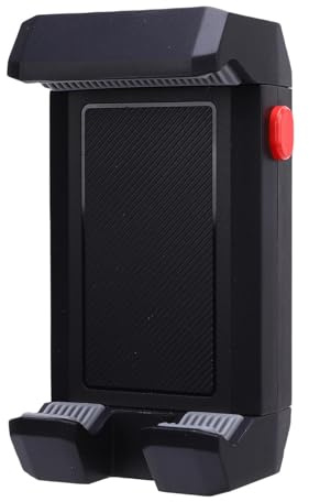 Dioche Soporte para Trípode, Tableta Abrazadera Universal para Tableta y Teléfono - Adaptador de Montaje para Trípode Ajustable para Transmisión en Vivo con Zapata Fría y Orificios para Tornillos