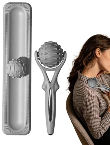 Massage Bollar Rullande, handhållet verktyg för fotavslappning | Fasciaboll för höfter, vader, händer, ben, kropp, fötter, rygg, nacke och