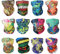 GUIFIER 12 Stück Multifunktionstuch Kopftuch Bandanas Nahtloses Stirnband Schlauchtuch Halstuch, Multifunktionale Kopfbedeckung Magischer Turban für Reiten,Motorrad,Wandern,Angeln Outdoor-Aktivitäten