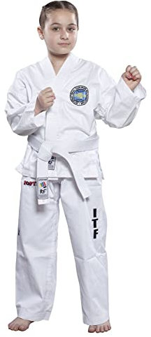 TOP TEN Taekwon-Do Dobok „Kyong“ - Weiss, Gr. 150 cm