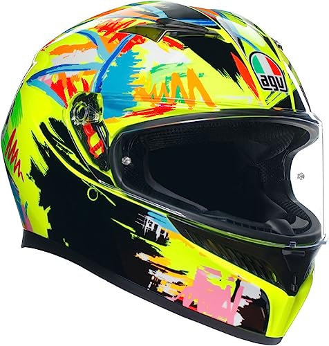 AGV K3 Rossi Winter Test 2019 Helm, bunt, L (59/60)