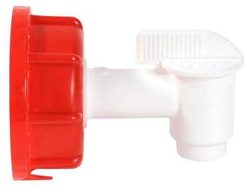 SANJOMA Garrafa Agua de 10L | Boca ancha con Grifo y Tapón | Bidon agua apto para uso Alimentario y químico | Kit De Etiquetado | Deposito Agua Fabricado en Plástico HPDE | Bidones de Plastico