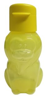 Tupperware to Go Eco Easy Flip Top vattenflaska EcoEasy Kindifigur, figurer för barn (gul Loewe)