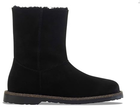 Birkenstock Scarpe donna stivaletto Uppsala (Uppsala zip shearling black, M, Sistema Taglie Calzature EU, Adulto, Donna, Numero, Media, 39)