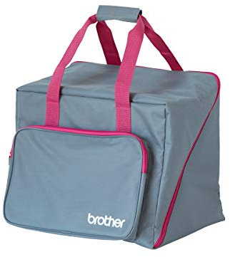 Brother Overlocktasche Grau-pink