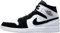 Nike Air Jordan 1 Mid (GS), Fitnessschuhe für Kinder, Weiß Schwarz Mehrfarbig, 47.5 EU