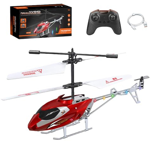 Zankie Hélicoptère télécommandé pour,Hélicoptère télécommandé pour,Jouet d’Avion - Jouet d'avion télécommandé, de modèle d'avion avec décollage/atterrissage à 1 Touche, Rechargeable