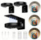 Laliled Bilderleuchte Kabellos,Dimmbar LED Bildbeleuchtung mit Fernbedienung und Timer,Magnetisch Bilderlampe Picture Light Wiederaufladbare Wandlampe mit 3 Farbtemperaturen