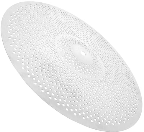 LALADEFIEE Schlagzeug Leisen Becken Dämpfer-beckenpaket Für Schlagzeug Ersatzbecken Mit Geringer Lautstärke Übungs-splash-becken Robuste Konstruktion Aus Legierten Materialien