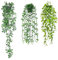 alwaiiz 3 Pièces Plante Artificielle Tombante avec Pot, Fausse Plante Tombante, Décoration végétale Verte Convient pour Chambres, Balcons, Jardins et Mariages