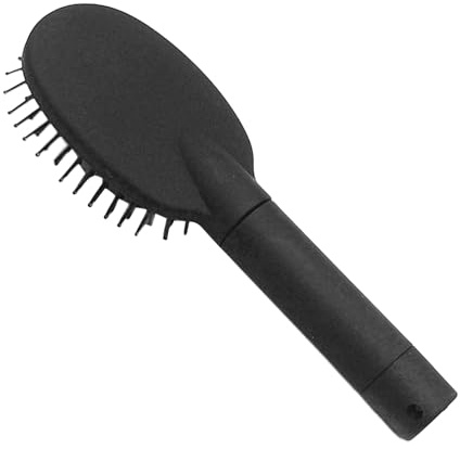 DIVERSION SAFE Hair Brush - Brosse à cheveux avec un compartiment de compartiment caché SAFE | Cachette de la brosse à cheveux fixe | Peigne secret de l'argent pour le rangement de la sécuri