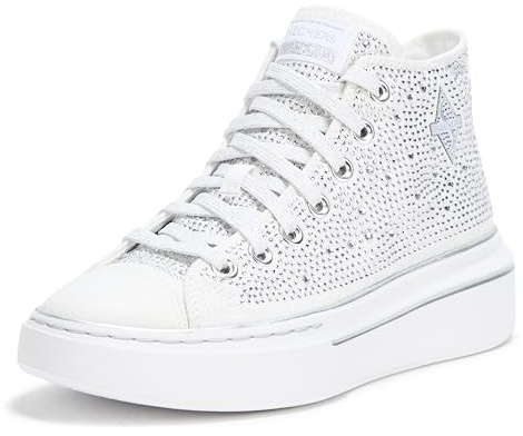 Skechers Court Classics Women's,Cordova Classic-Glitz N Glam,SIL,6.5 M US