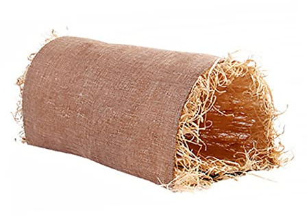 BELLIFFY Tunnel Per Conigli Nido Di Paglia Per Animali Domestici Letto Per Piccoli Animali Accessori Per Dormire e Giocare