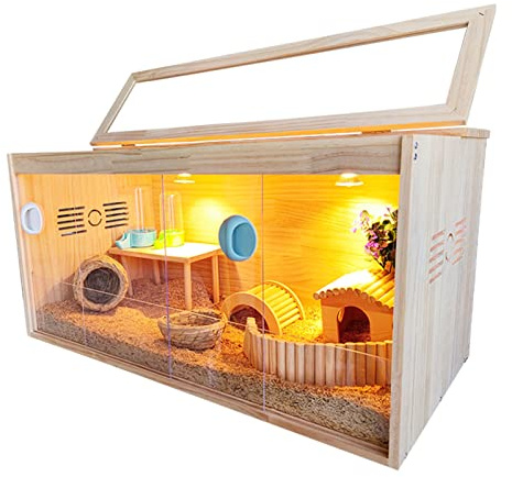 Hamsterbur, Rutin kyckling matningslåda, smådjur livsmiljö, lätt att montera och rengöra, för kaniner, marsvin, rutin kyckling