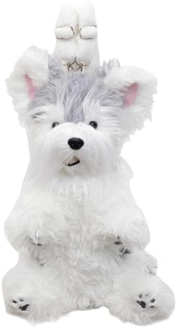 Generico Mochila de peluche | bolso suave y divertido para perros | bolso suave de peluche bolso para animales - para viajes al aire libre, picnics, citas diarias Combina y funcionalidad, Rendol, Gris