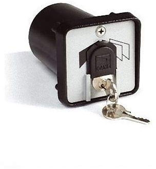 SELETTORE CHIAVE INCASSO + CUSTODIA + PROTEZIONE + CILINDRO SERRATURA CAME SET-K