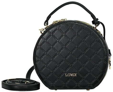L.CREDI Women's FILIBERTA Handbag, schwarz