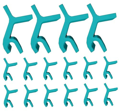 Banziaju Telaio da Forno, 16pcs Tela da Forno in lamiera in plastica Clip impilamento Clip per Biscotti in lamiera di Cookie Fogli di Padella per Forno, Clip di impilamento in Tela di Biscotti