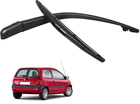 Lama del Braccio del Tergicristallo Nero, Kit Braccio Tergicristallo Posteriore Automatico per Ricambi Auto Durevoli Posteriori Twingo 1993-2006 Auto