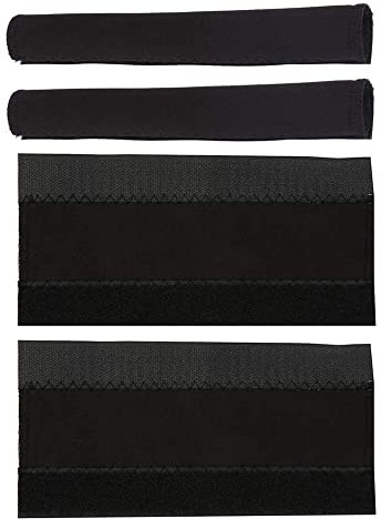 OHYER 4 Stück Schutzabdeckung für Fahrradrahmen Fahrrad Kettenstrebenschutz Strebenschutz Fahrradrahmen Schutz Kettenschutz Fahrradzubehör zum Verhindern von Kratzer & Beschädigungen (20 x 10.5cm)